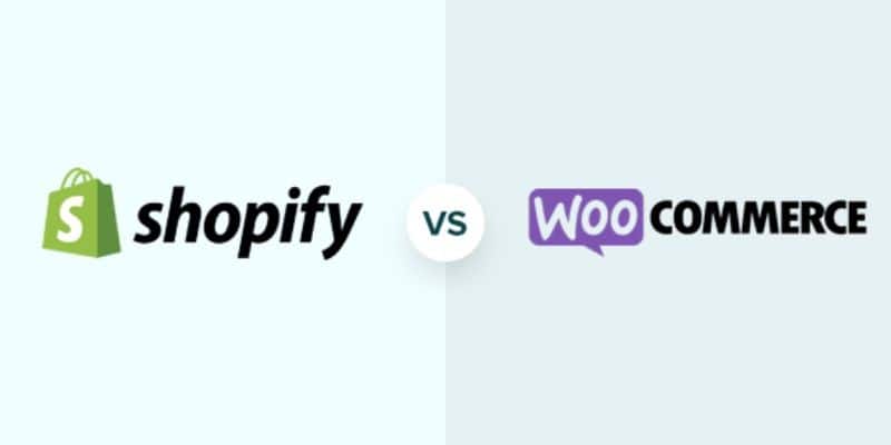 השוואת Shopify מול WooCommerce
